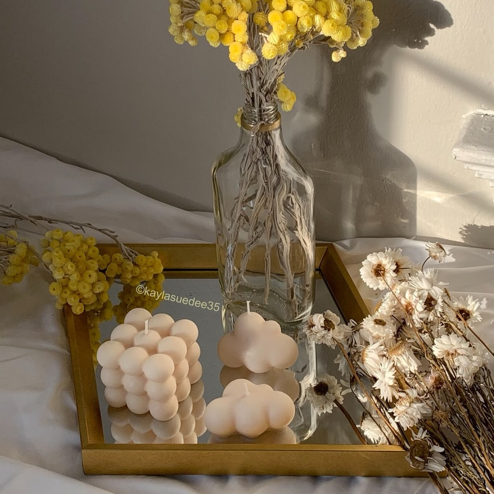 Bubble Cube Candle ☁️ - Picture 3 of 4